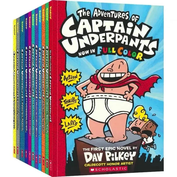 Captain Underpants Full Color 12 Books