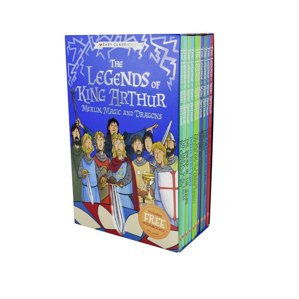 The Legends of King Arthur Merlin, magic and dragons 10 books boxed set