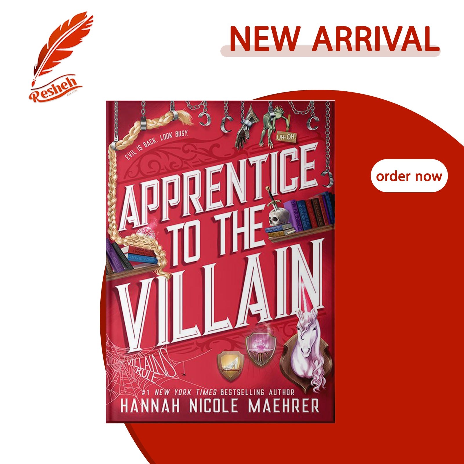 Assistant to the Villain #2
Apprentice to the Villain
Hannah Nicole Maehrer