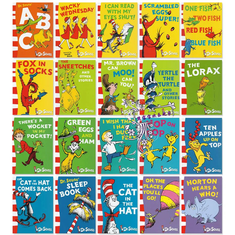 A Classic Case of Dr. Seuss 20 Books