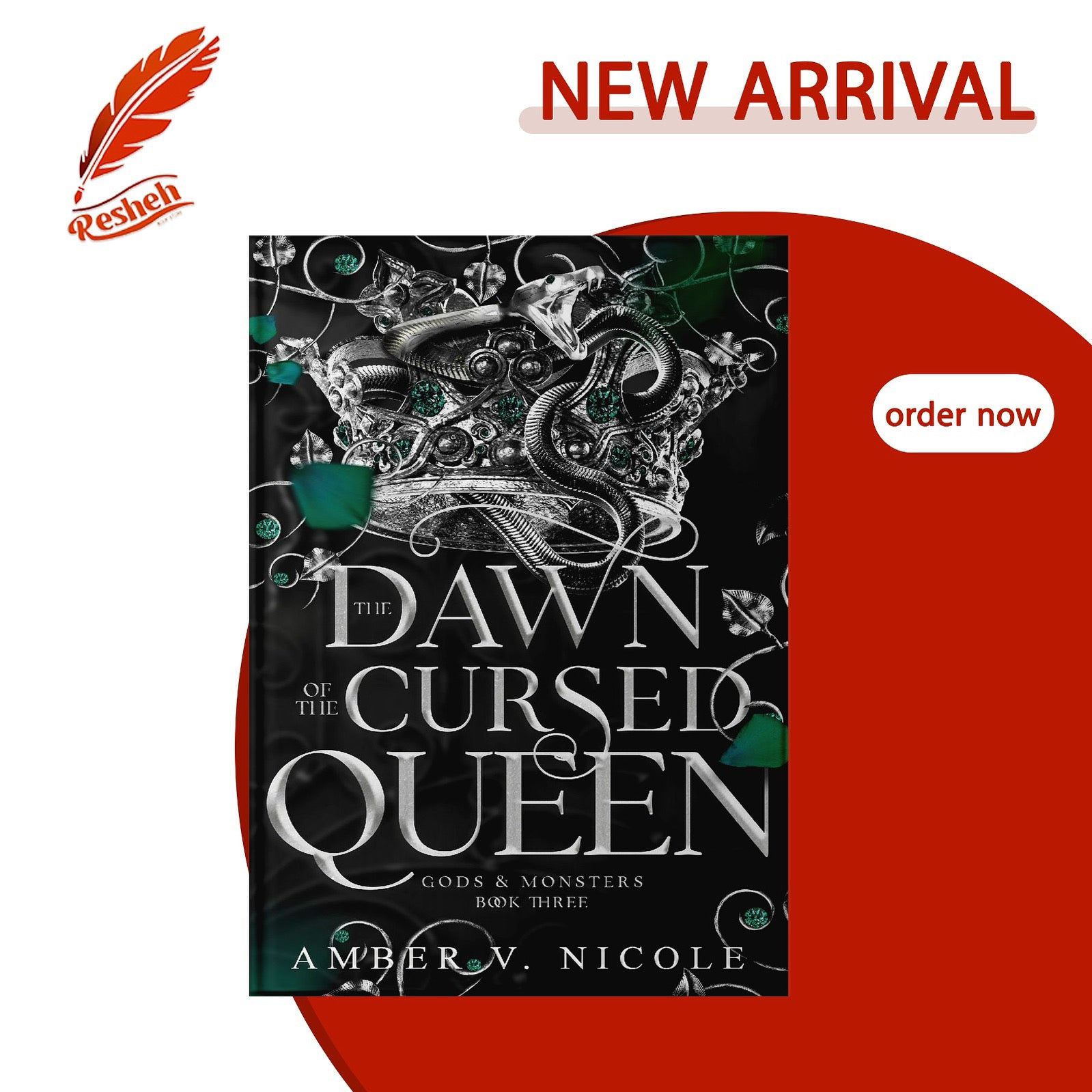 Gods & Monsters #3
The Dawn of the Cursed Queen
Amber V. Nicole