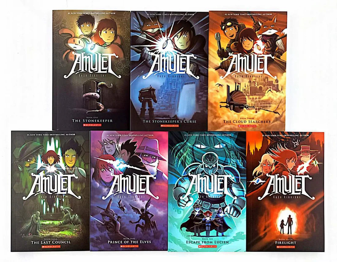 Amulet book series 7 books