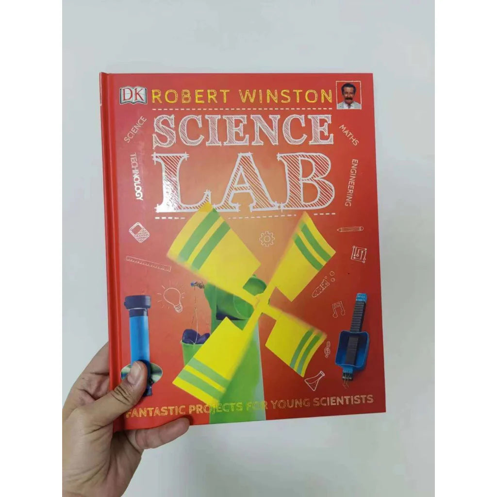 DK series General Knowledge Genius/Ourdoor Maker Lab/Science Lab/Home Lab/Science Squad English hardcover book for children 5-12yr