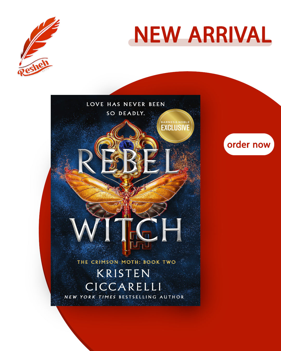 The Crimson Moth #2
Rebel Witch
Kristen Ciccarelli