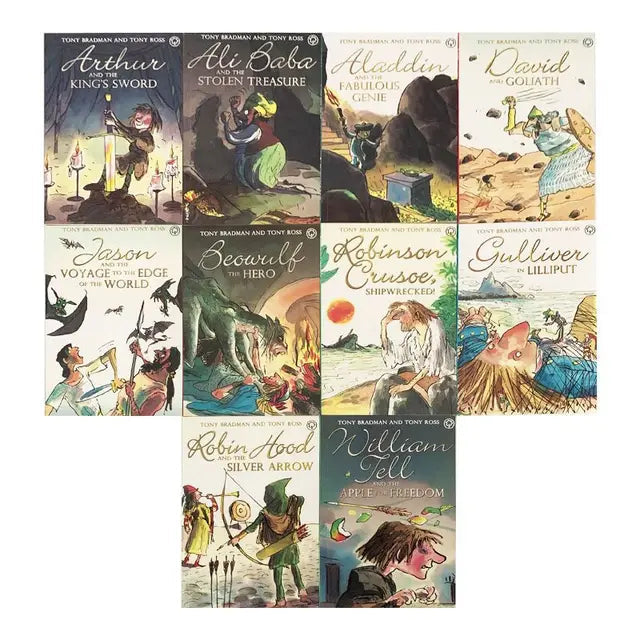 Childrens Classic 10 Story Books Collection Set (The Greatest Adventures in the World)